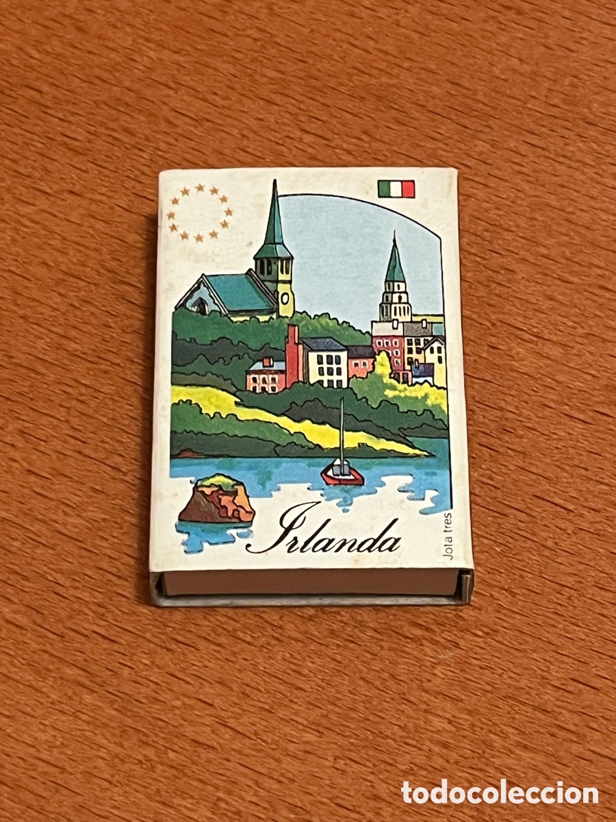 Cajas de Cerillas: Caja de cerillas colecci&oacute;n &rdquo; La Europa de los 12 &rdquo;. IRLANDA