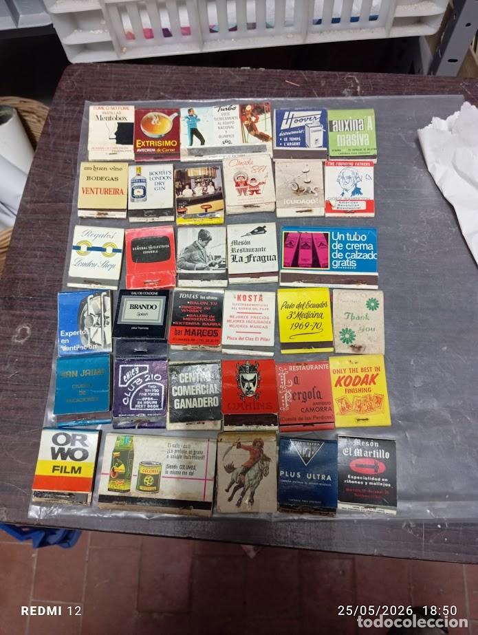 Cajas de cerillas: LOTE 126 CAJAS DE CERILLAS VARIAS - Foto 3