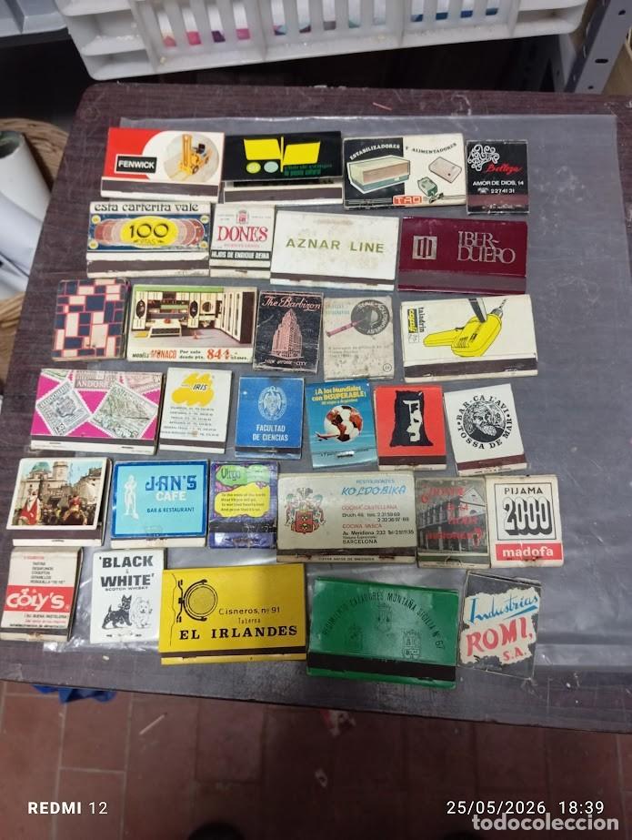 Cajas de cerillas: LOTE 126 CAJAS DE CERILLAS VARIAS - Foto 4