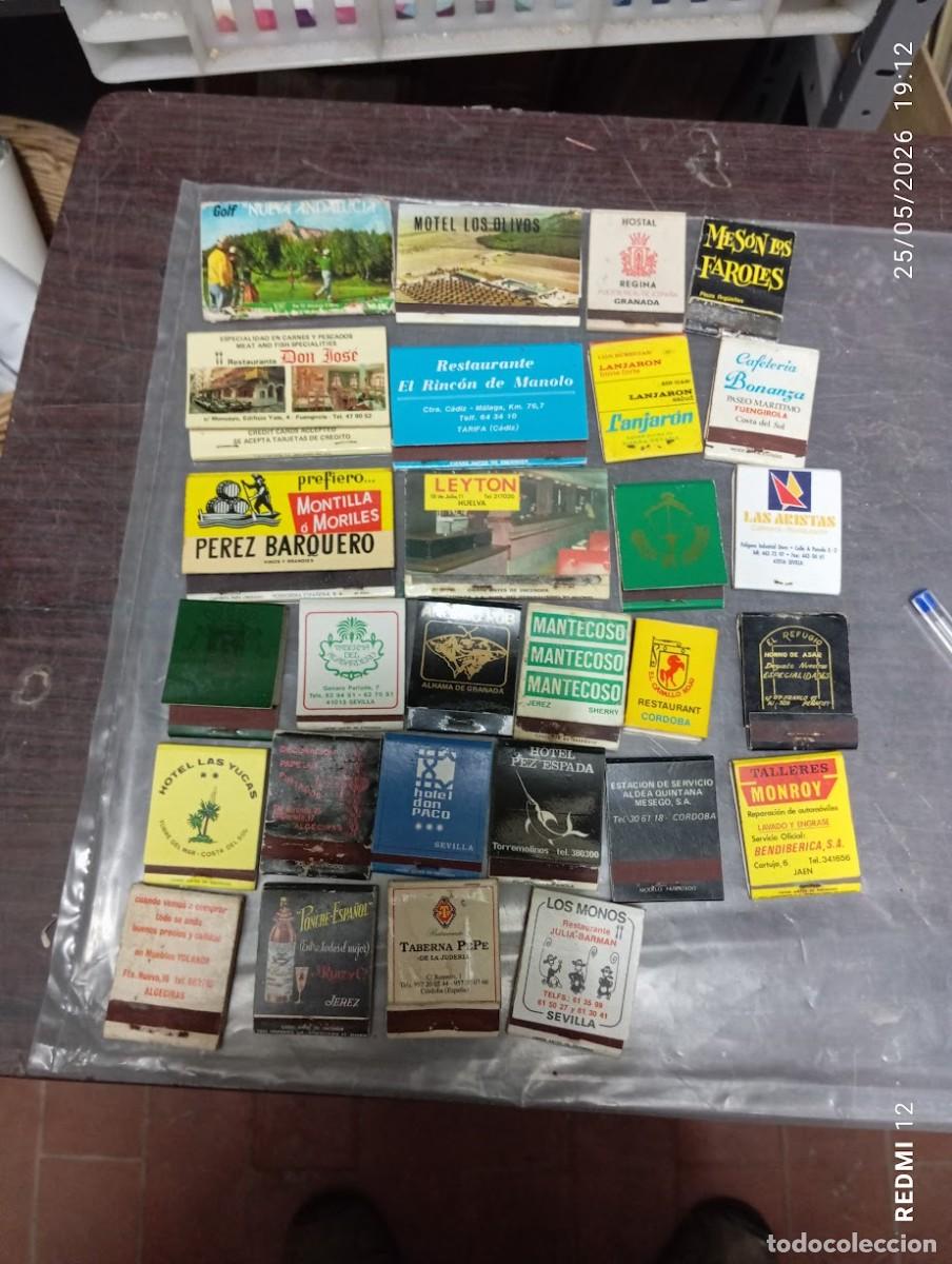 Cajas de Cerillas: LOTE 28 CAJAS DE CERILLAS