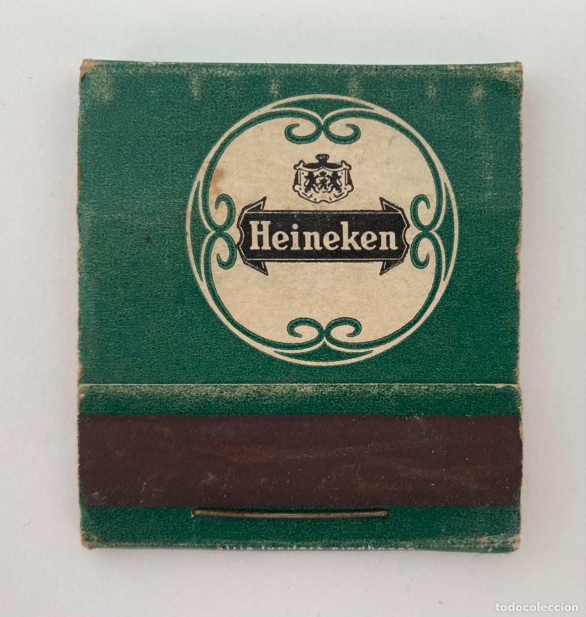 Cajas de Cerillas: HEINEKEN cerillas Marca de cerveza