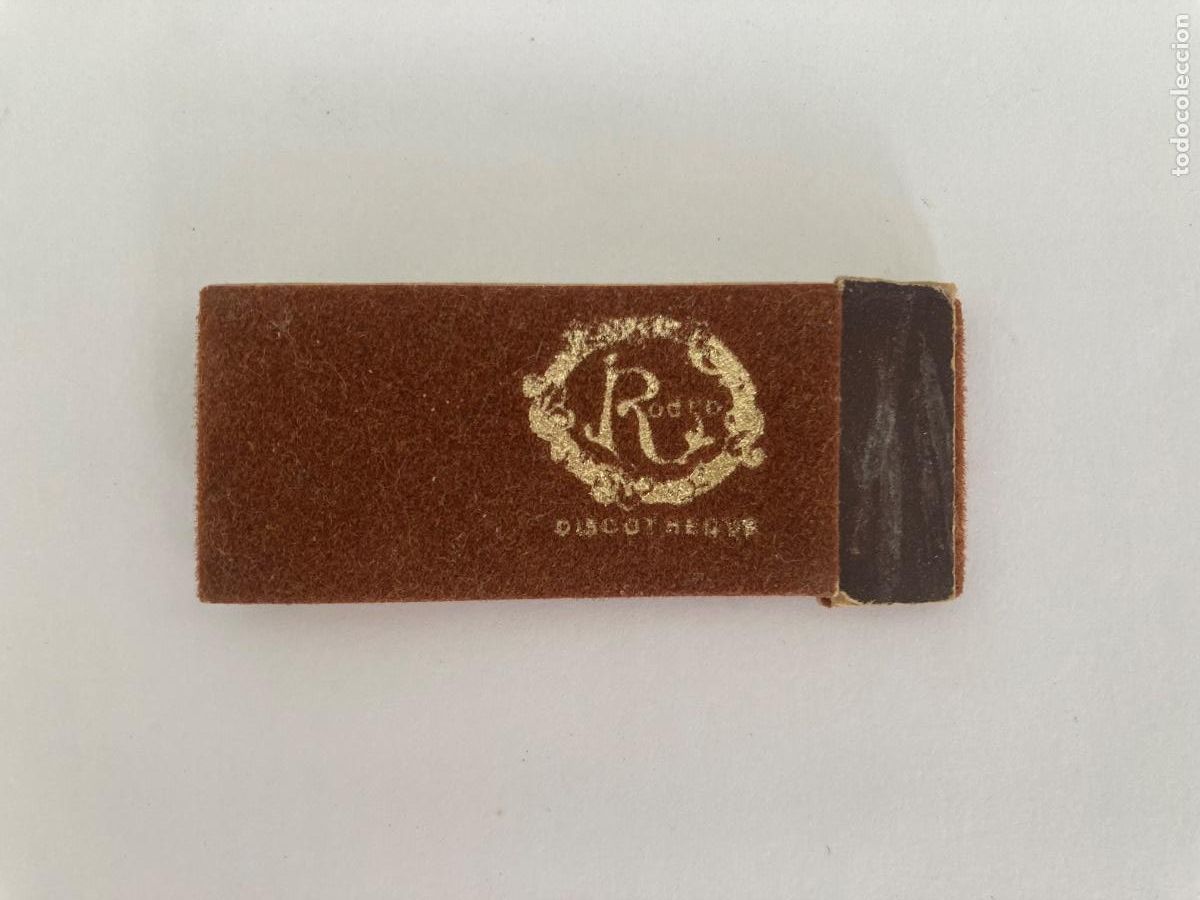 Cajas de Cerillas: Discotheque Rodeo cerillas funda aterciopelada Discoteca Palma de Mallorca
