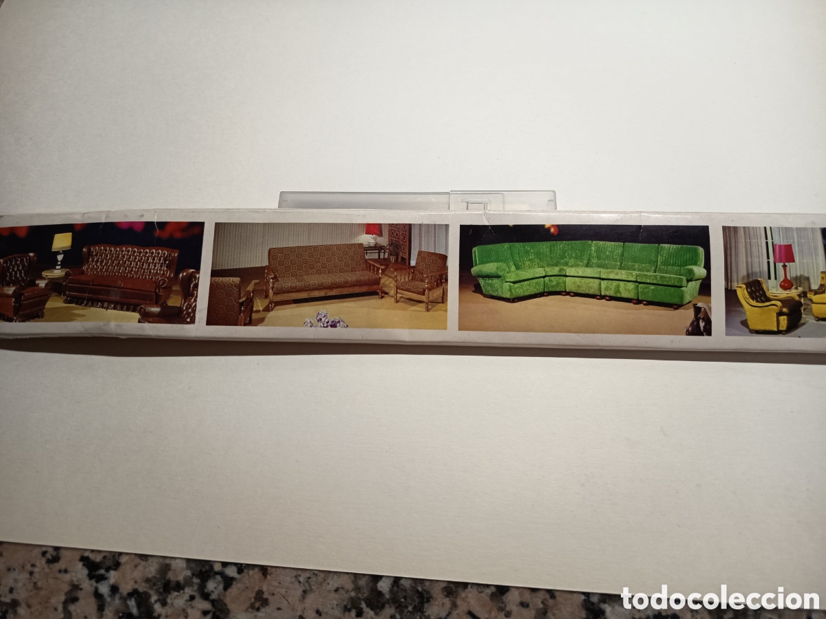 Cajas de Cerillas: Caja grande cerillas publicidad muebles burguete Albal Valencia 1971