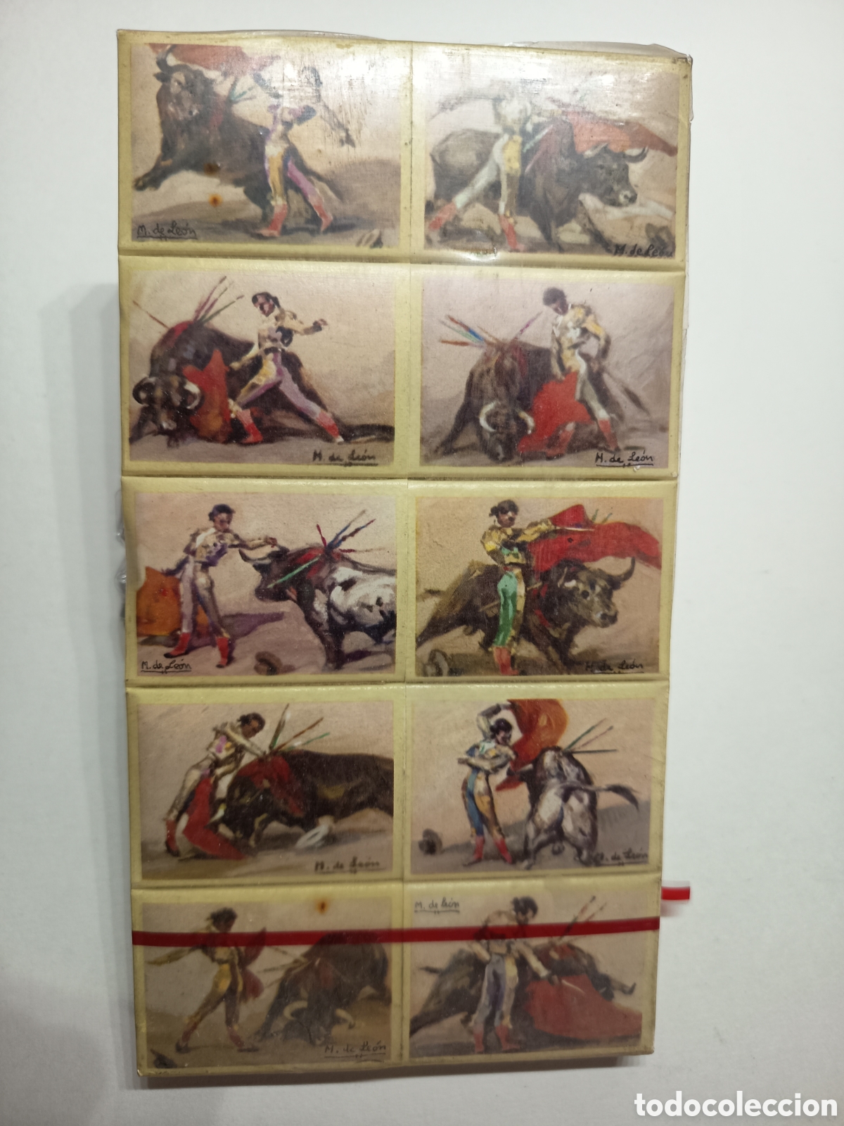 Cajas de Cerillas: Colecci&oacute;n cerillas serie taurina Gregorio Garrochano