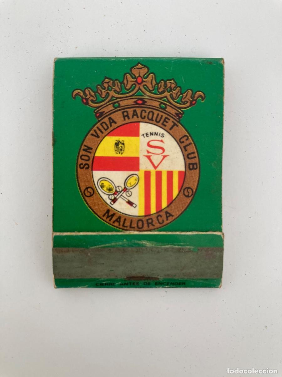 Cajas de Cerillas: SON VIDA RACQUET CLUB cerillas Mallorca Tennis Son Rapi&ntilde;a