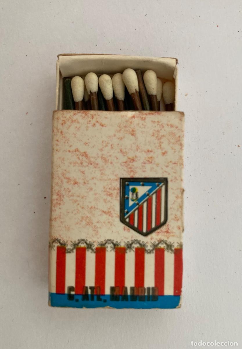 Cajas de Cerillas: C. AT. MADRID caja cerillas Atl&eacute;tico de Madrid con forma de libro