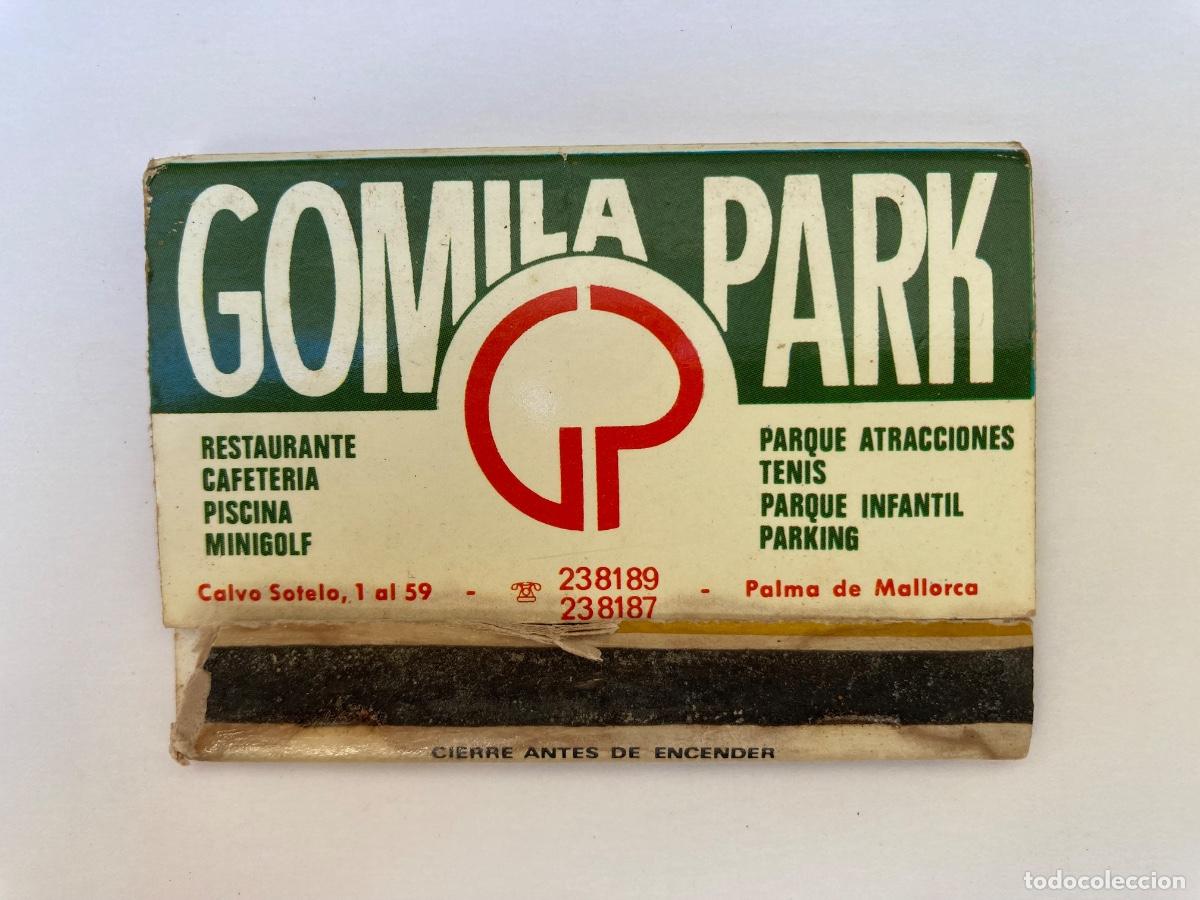 Cajas de Cerillas: Gomila Park Restaurante Parque de atracciones cerillas Palma de Mallorca
