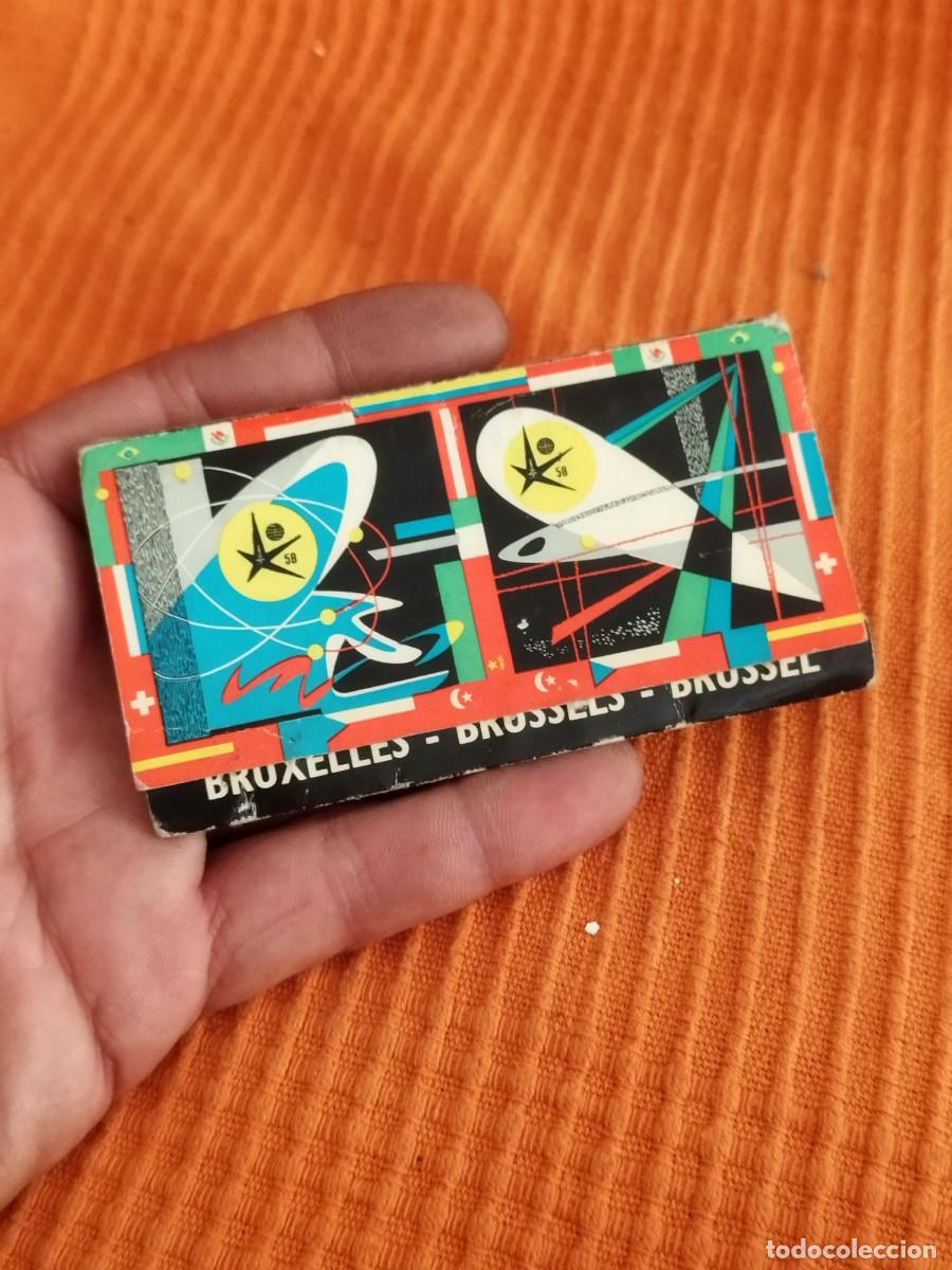 Cajas de Cerillas: Antigua caja de cerillas de solpapa. Vintage 1960s Souvenir De Manneken Bruxelles Bruselas.