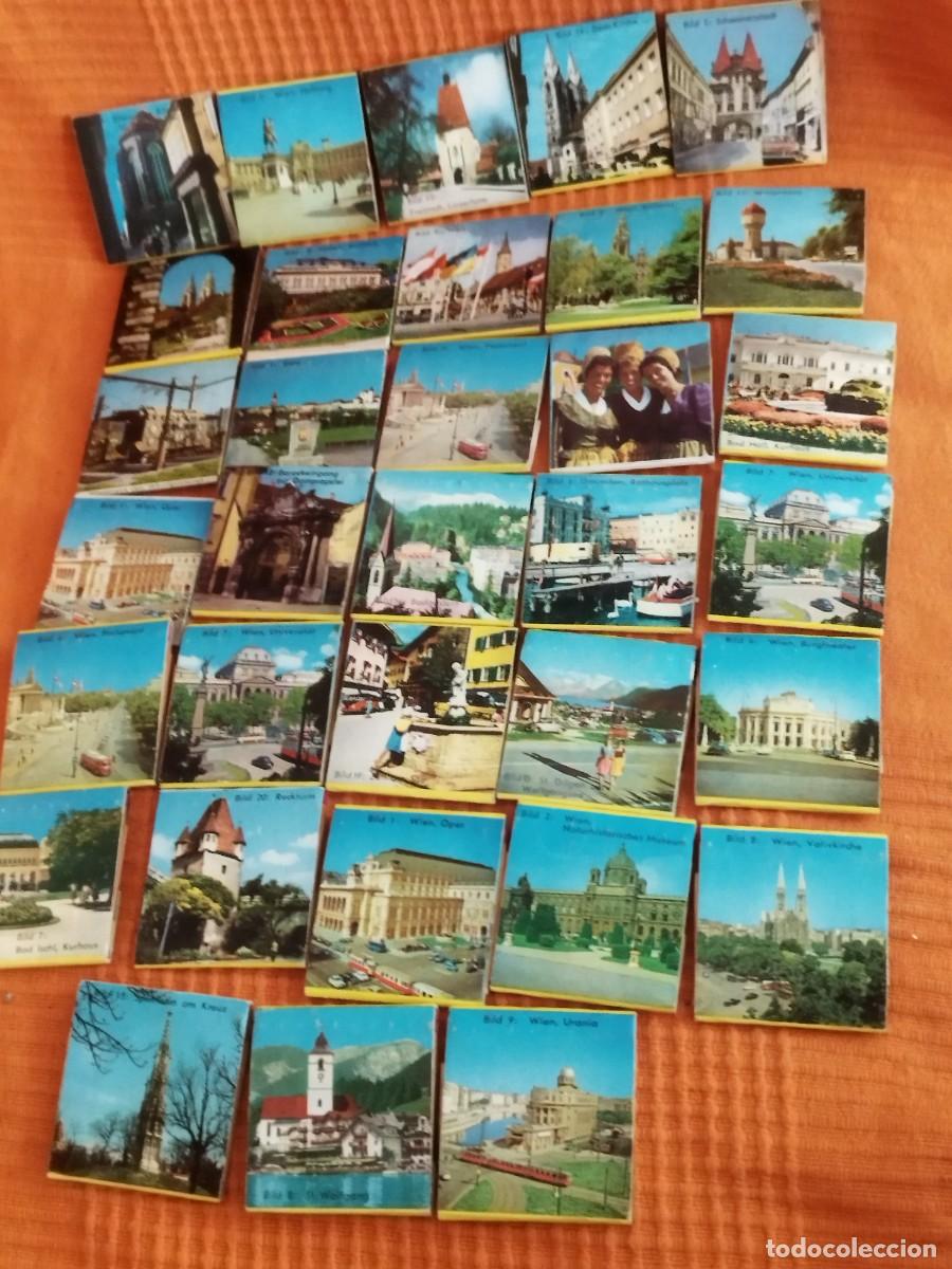 Cajas de Cerillas: Lote de + de 30 cajas de cerillas publicidad Austria. Con im&aacute;genes de lugares. De colecci&oacute;n.