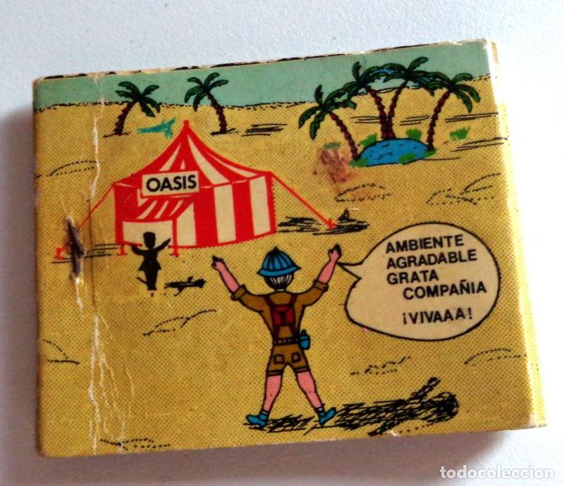 Cajas de Cerillas: ESTUCHE CARTERITA CERILLAS ANTIGUO - CLUB OASIS - BARRA AMERICANA - LOGRO&Ntilde;O