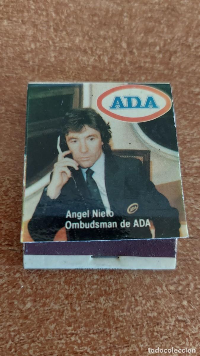 Cajas de Cerillas: Caja cerillas Angel Nieto Ada
