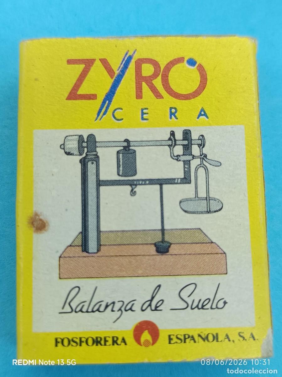 Cajas de cerillas: CAJA CERILLAS ZYRO CERA - Foto 1