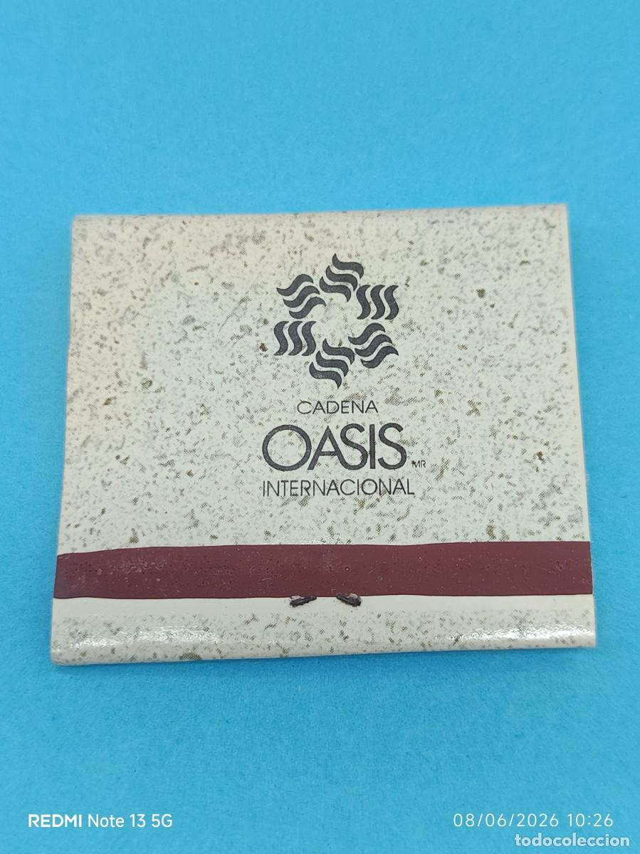 Cajas de cerillas: CAJA CERILLAS CADENA OASIS - Foto 2