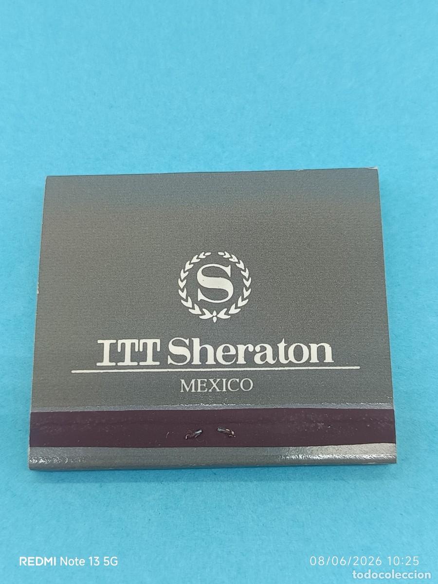 Cajas de Cerillas: CAJA CERILLAS HOTEL SHERATON -MEXICO