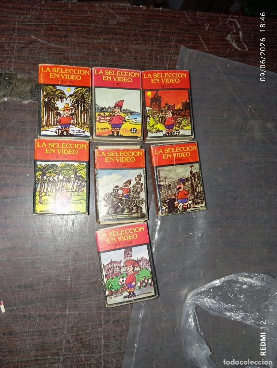 Cajas de Cerillas: lote 7 cajas de cerillas la seleccion en videos futbol