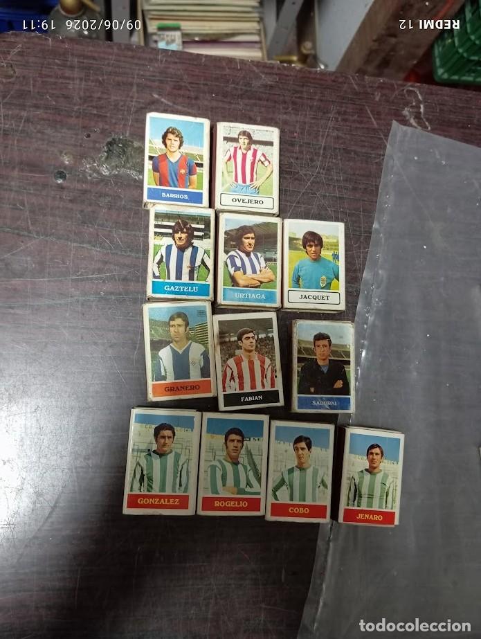 Cajas de Cerillas: LOTE 19 CAJAS DE CERILLAS DE FUTBOLISTAS