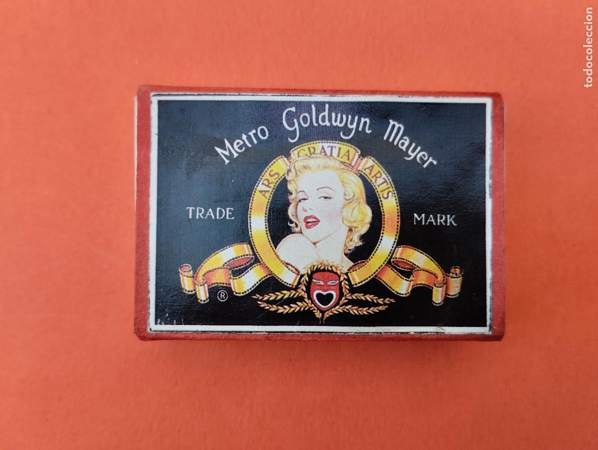 Cajas de Cerillas: CAJA CERILLAS CINE METRO GOLDWYN MAYER