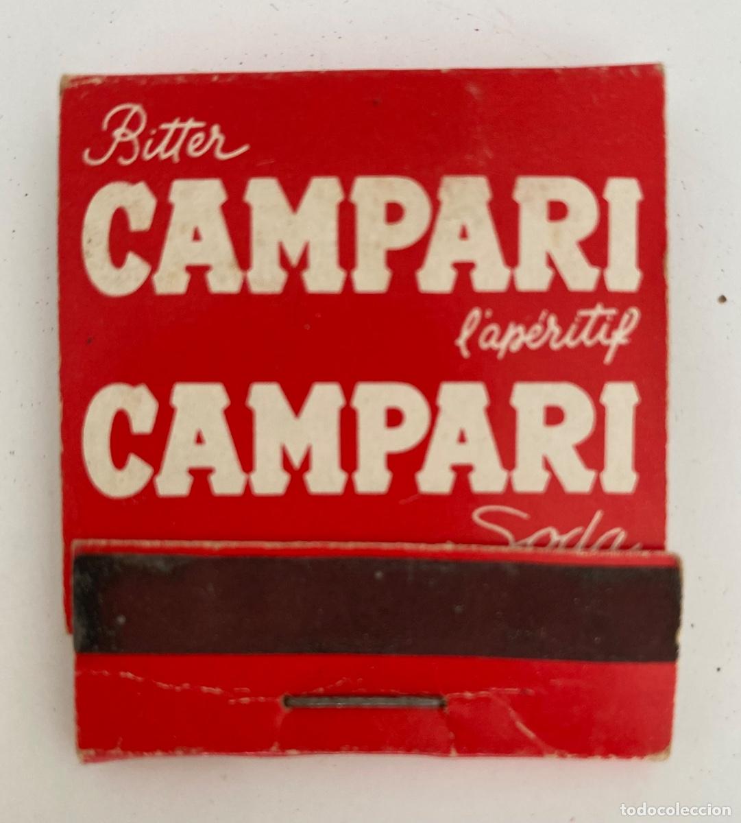 Cajas de Cerillas: CAMPARI Fiammiferi Camoscio cerillas matches