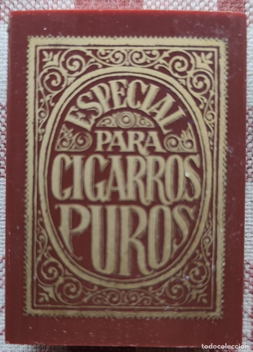 Cajas de Cerillas: Caja de cerillas de Fosforera Espa&ntilde;ola especial para cigarros puros