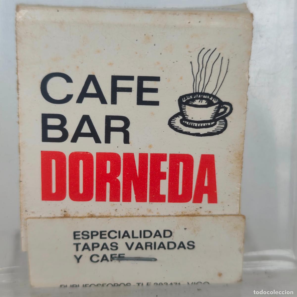 Cajas de Cerillas: Caja de cerillas f&oacute;sforos BAR EL CRUCE DORNEDA LA CORU&Ntilde;A