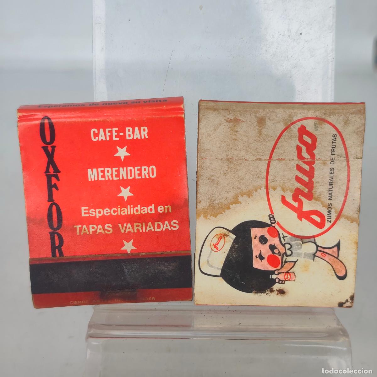 Cajas de Cerillas: Cajas de cerillas f&oacute;sforos CAF&Eacute; BAR EL MERENDERO LA CORU&Ntilde;A