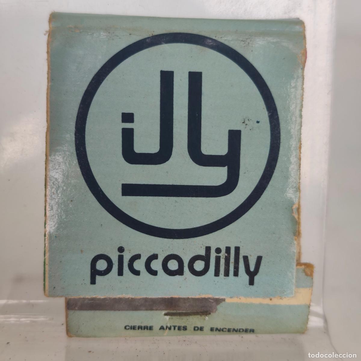 Cajas de Cerillas: Caja de cerillas f&oacute;sforos CAFETER&Iacute;A TASCA PICCADILLY A LA CORU&Ntilde;A
