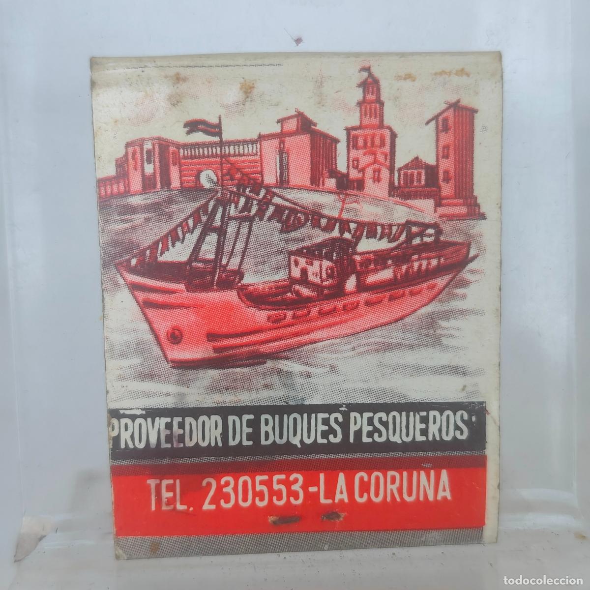 Cajas de Cerillas: Caja de cerillas f&oacute;sforos CAFE BAR CASA PARDO A LA CORU&Ntilde;A