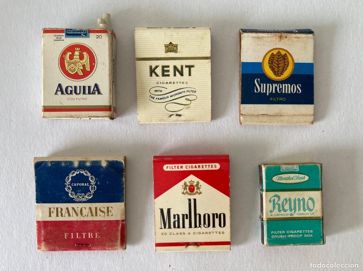 Cajas de Cerillas: Cerillas Matches Tabaco Marlboro Aguila Reyno Kent Supremos Francaise