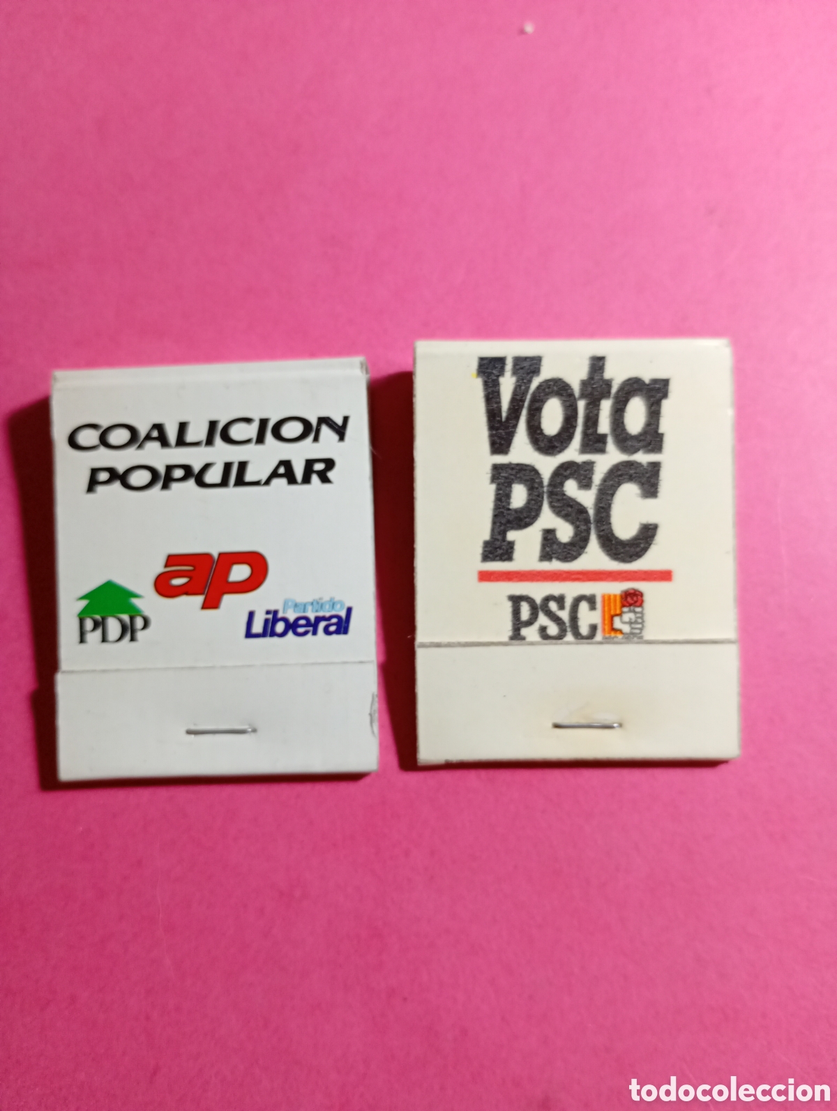 Cajas de Cerillas: VINTAGE LOTE 7 CAJAS DE CERILLAS (CARTERITAS) DIVERSAS ver detalle en fotos