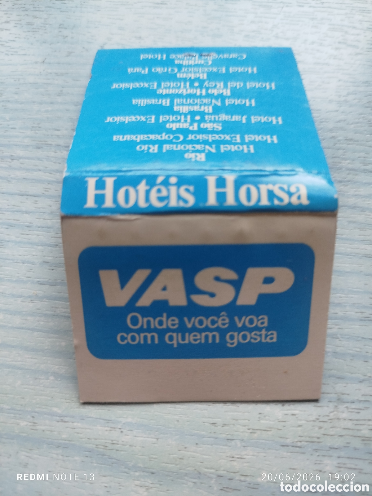 Cajas de cerillas: caja cerillas aerolineas VASP--BRASIL