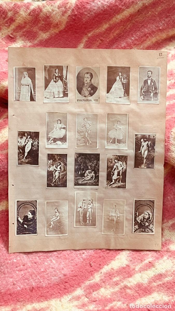 Cajas de cerillas: 18 cromos filumenismo cajas de cerillas blanco y negro personajes s XIX ppio S XX colecci&oacute;n