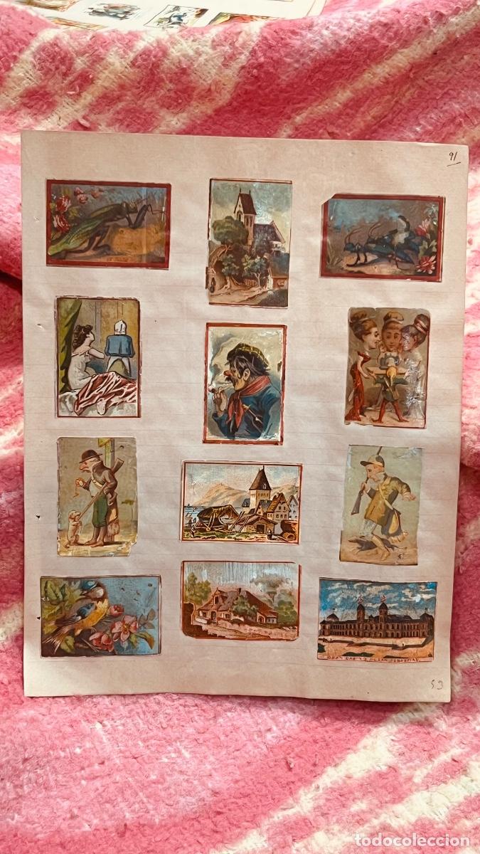 Cajas de cerillas: 12 cromos filumenismo cajas de cerillas s&aacute;tiricos personajes s XIX ppio S XX colecci&oacute;n