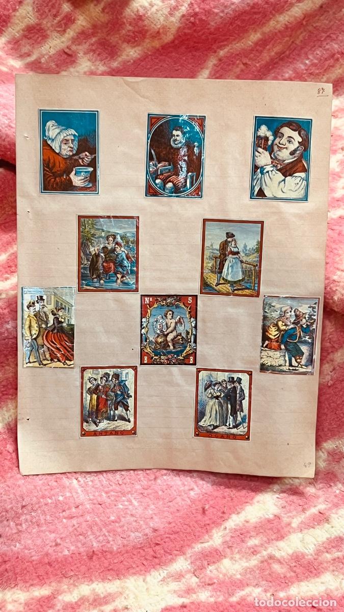 Cajas de cerillas: 12 cromos filumenismo cajas de cerillas personajes mujeres s XIX ppio S XX colecci&oacute;n