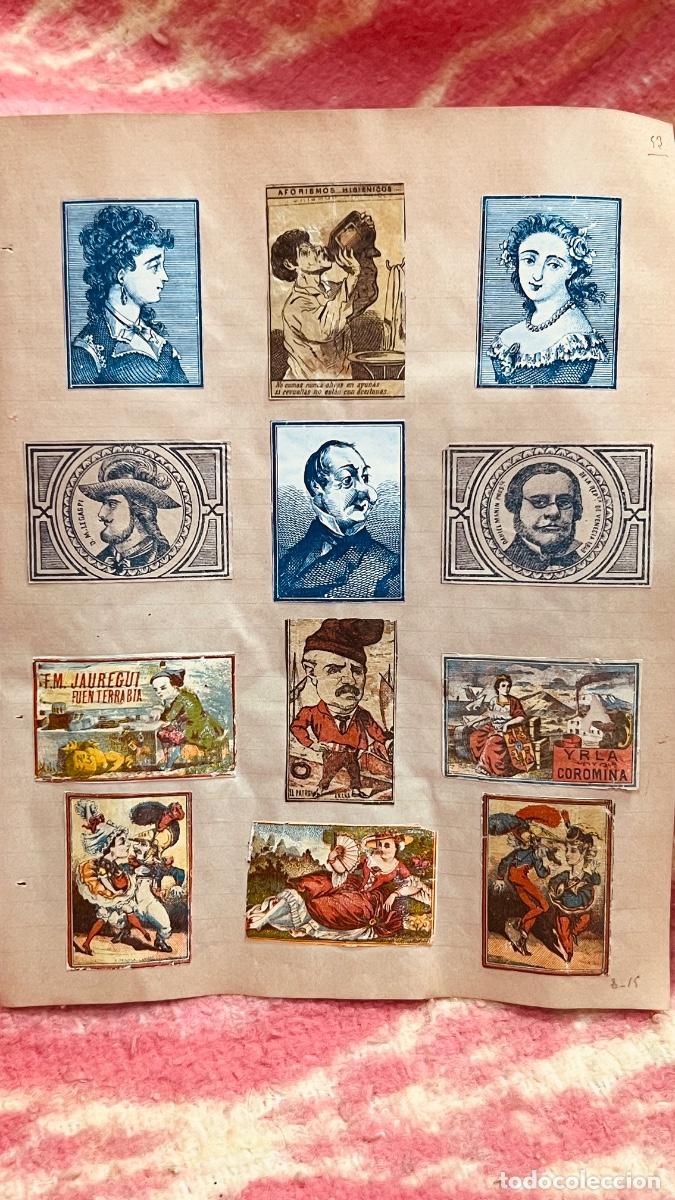 Cajas de cerillas: 12 cromos filumenismo cajas cerillas personajes p&uacute;blicos politicos militares XIX ppio S XX colecci&oacute;n