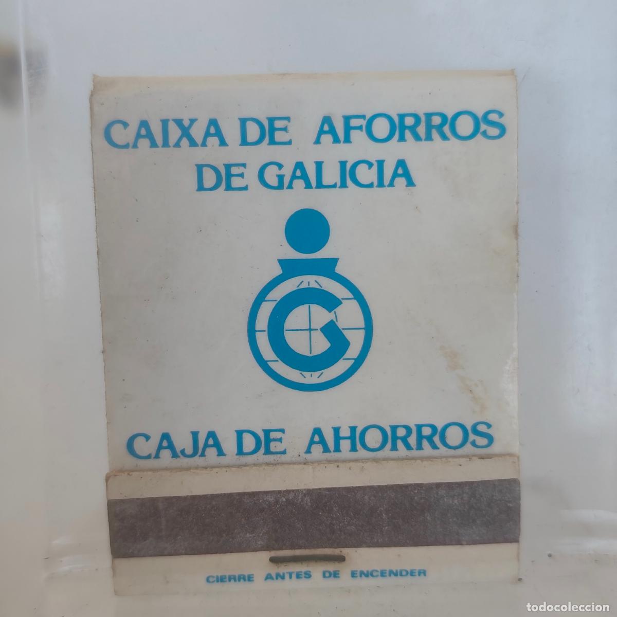 Cajas de cerillas: Caja de Cerillas de CAJA DE AHORROS DE GALICIA