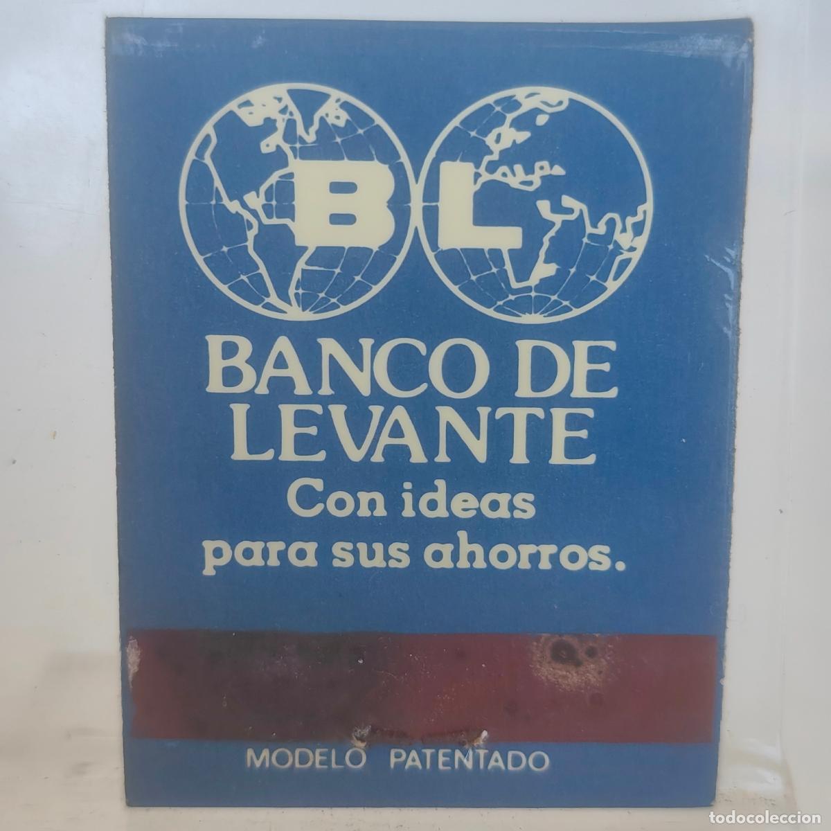 Cajas de cerillas: Caja de Cerillas de BANCO DE LEVANTE NUEVO BANCO PUBLICIDAD