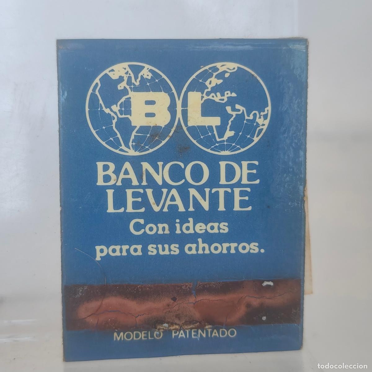 Cajas de cerillas: Caja de Cerillas de BANCO DE LEVANTE NUEVO BANCOPUBLICIDAD