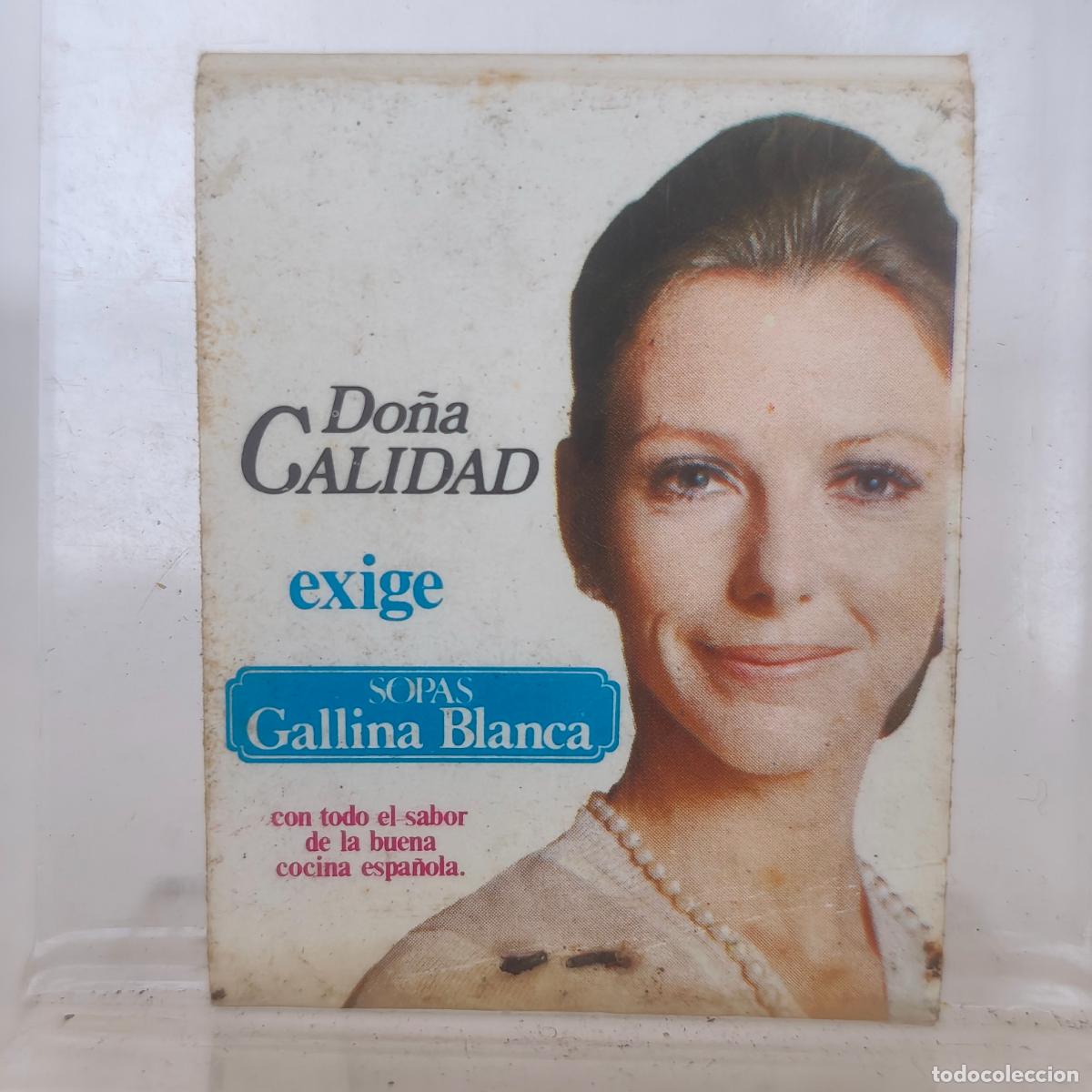Cajas de cerillas: Caja de Cerillas de GALLINA BLANCA PUBLICIDAD