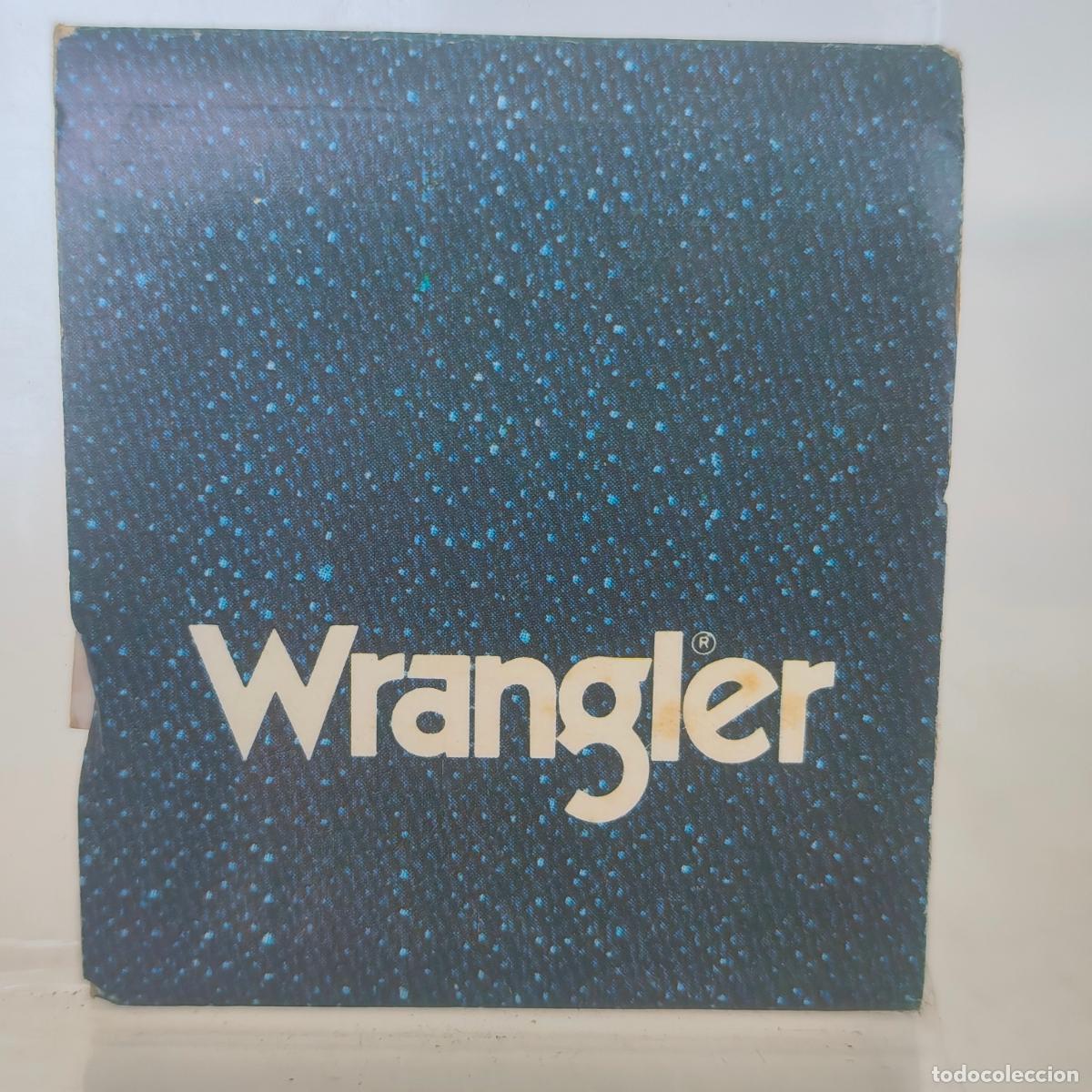 Cajas de cerillas: Caja de Cerilla WRANGLER PUBLICIDAD
