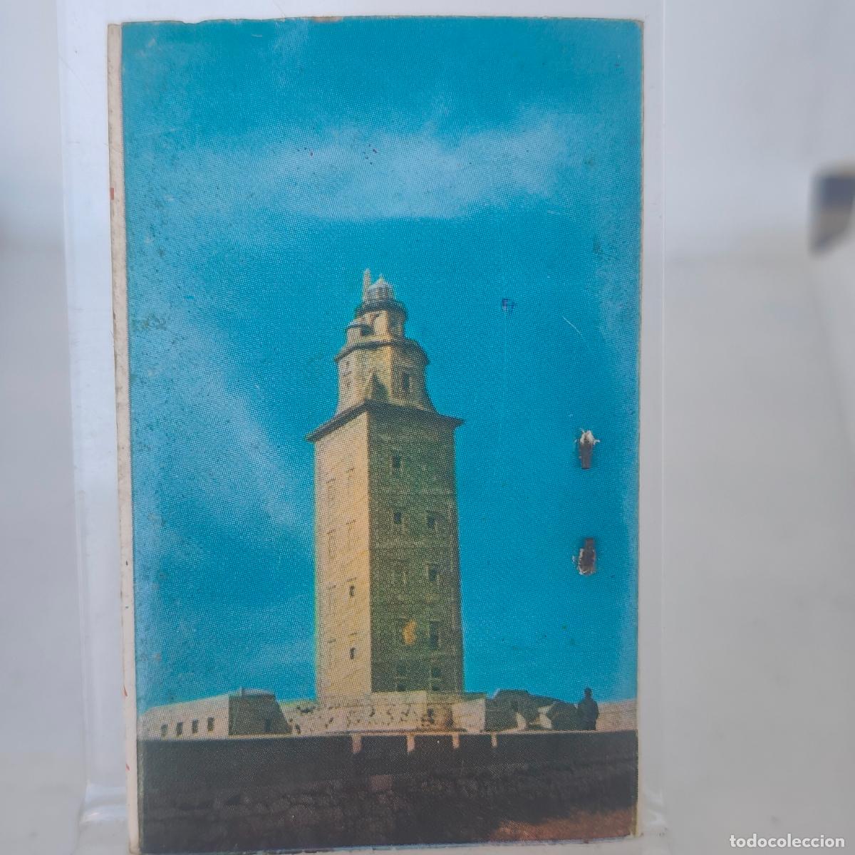 Cajas de cerillas: Caja de Cerillas f&oacute;sforos Ciudad de A Coru&ntilde;a PUBLICIDAD La Coru&ntilde;a torre de H&eacute;rcules