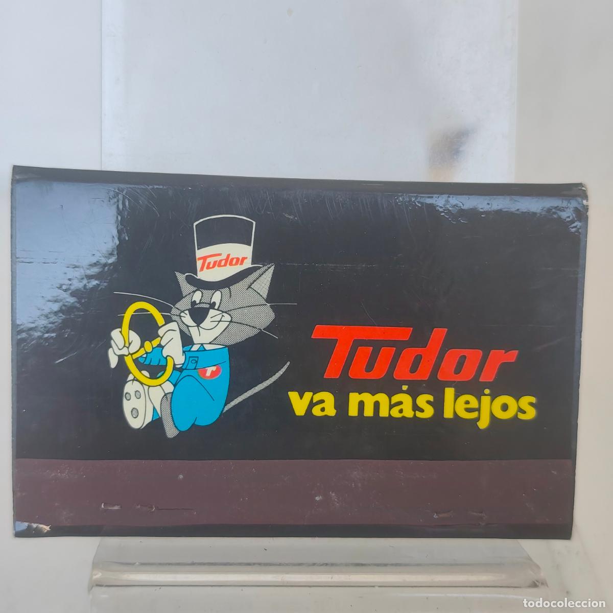 Cajas de cerillas: Caja de Cerillas f&oacute;sforo TUDOR PUBLICIDAD