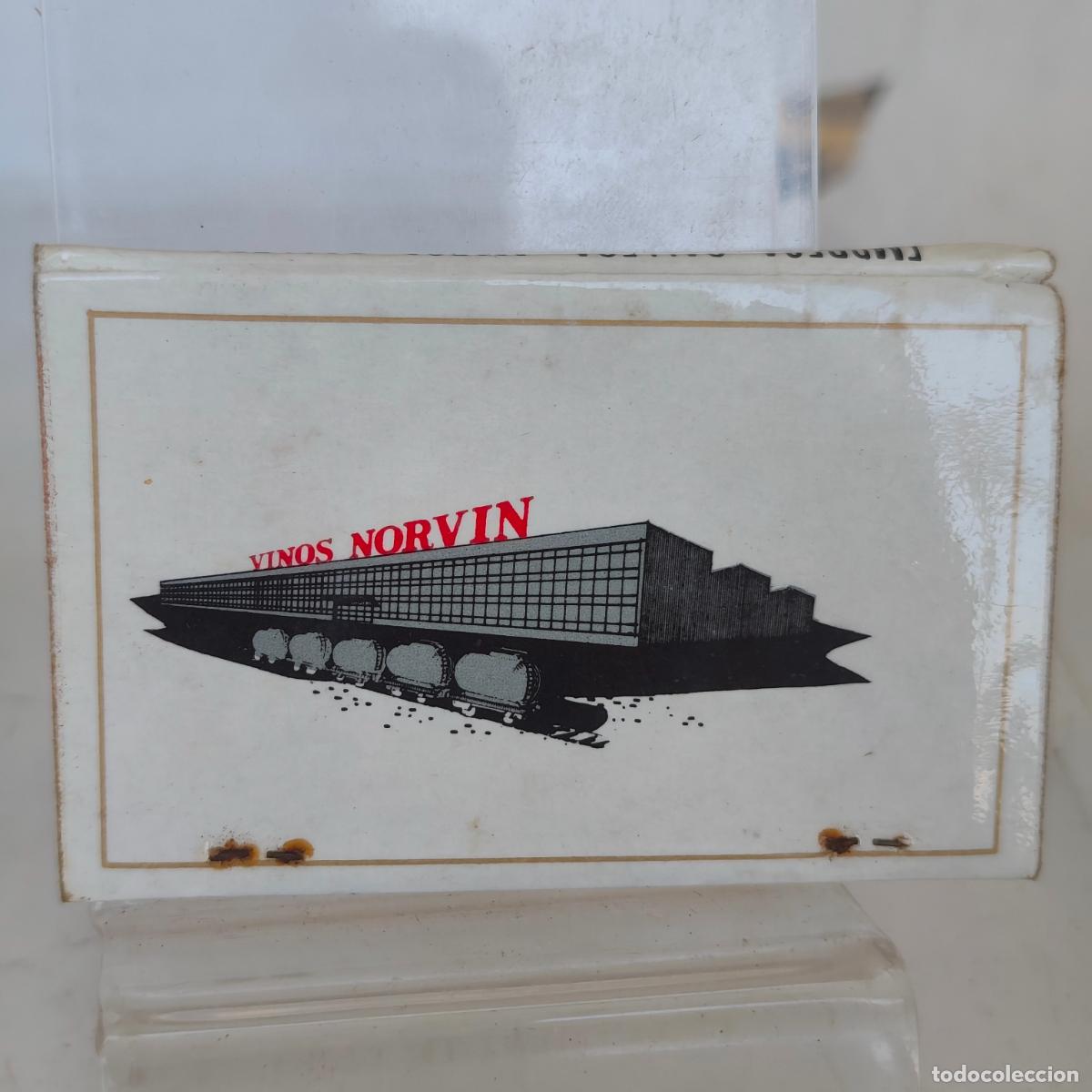 Cajas de cerillas: Caja de Cerillas f&oacute;sforos VINOS NORVIN BETANZOS CORU&Ntilde;A
