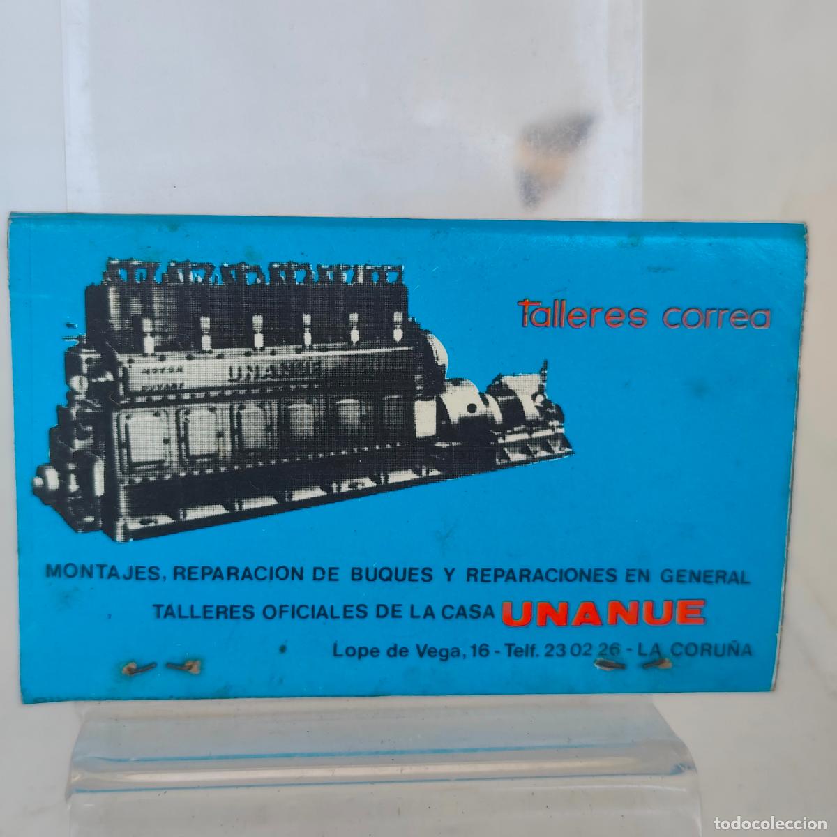 Cajas de cerillas: Caja de Cerillas f&oacute;sforos TALLERES CORREA CORU&Ntilde;A