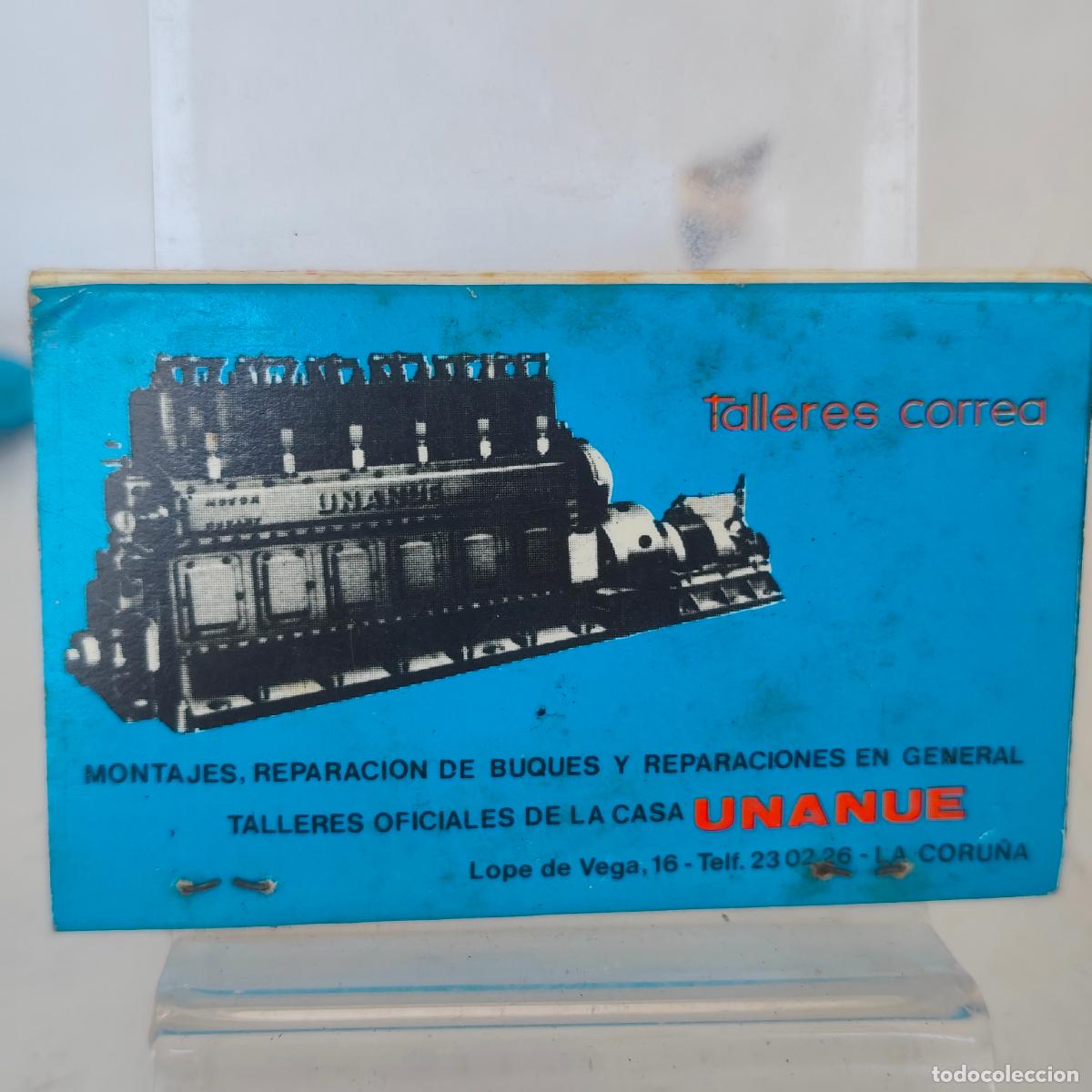 Cajas de cerillas: Caja de Cerillas f&oacute;sforos TALLERES CORREA CORU&Ntilde;A