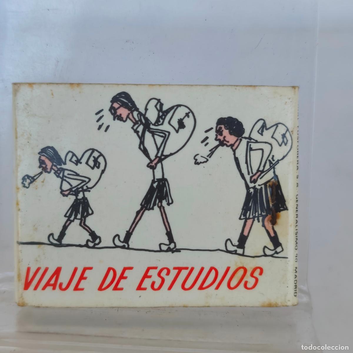 Cajas de cerillas: Caja de Cerillas f&oacute;sforos excursi&oacute;n fin de curso Eusebio da guarda CORU&Ntilde;A