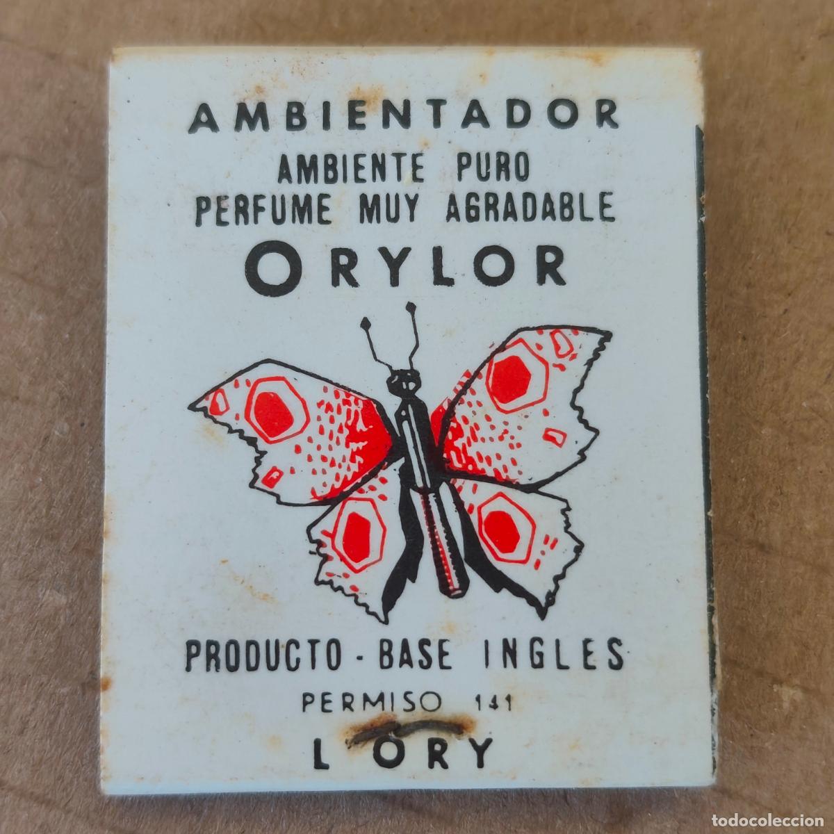 Cajas de cerillas: Caja de Cerillas f&oacute;sforos Ambientador ORYLOR