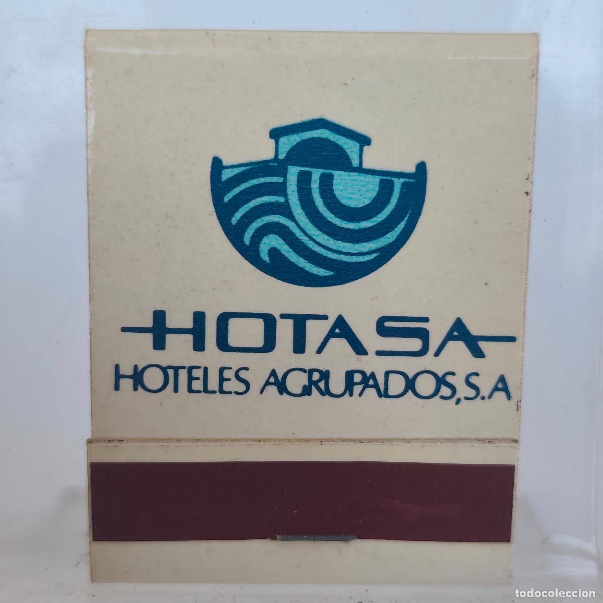 Cajas de cerillas: CAJA DE CERILLAS f&oacute;sforos PUBLICIDAD hotel R. Las alondras