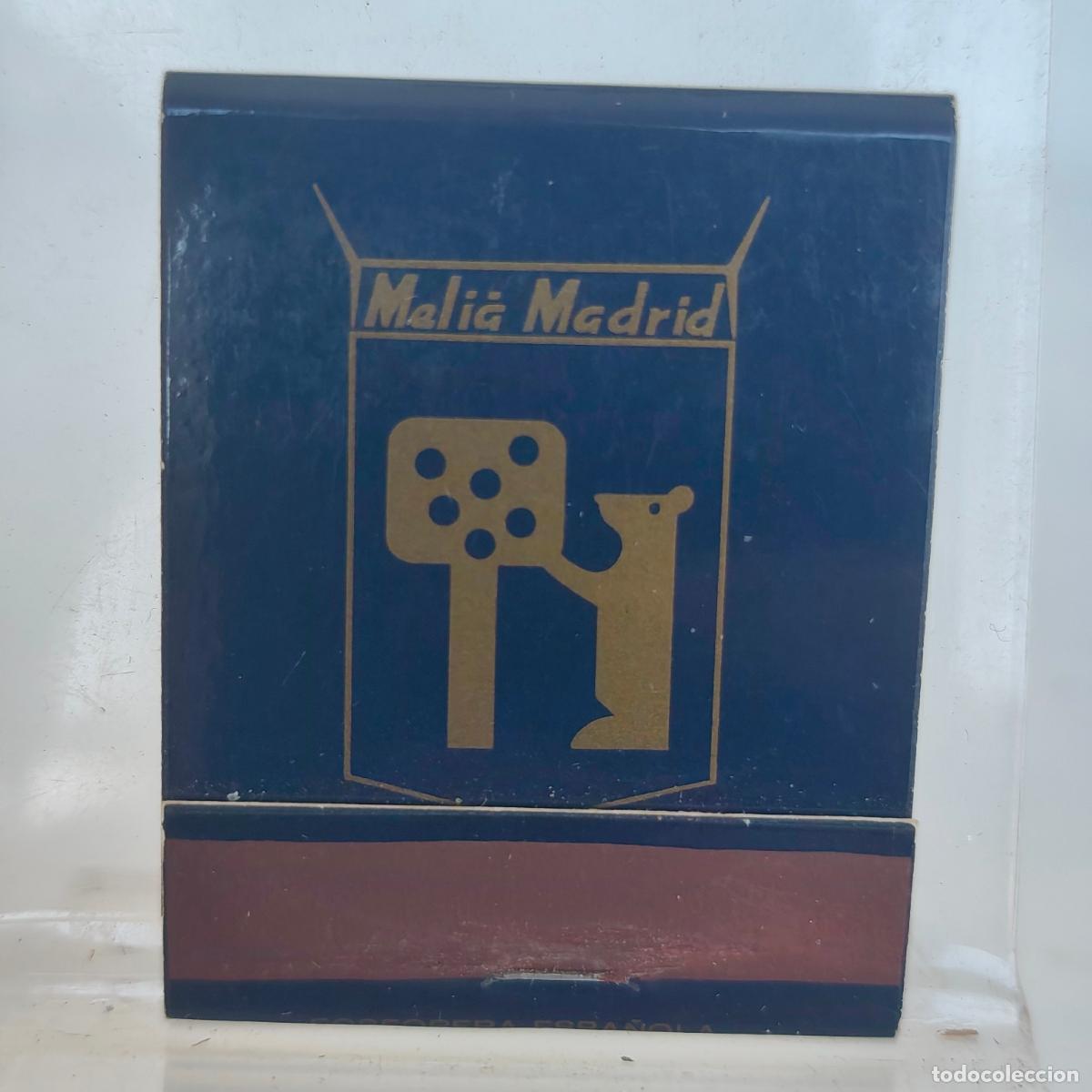 Cajas de cerillas: Caja de cerillas f&oacute;sforos CELIA MADRID