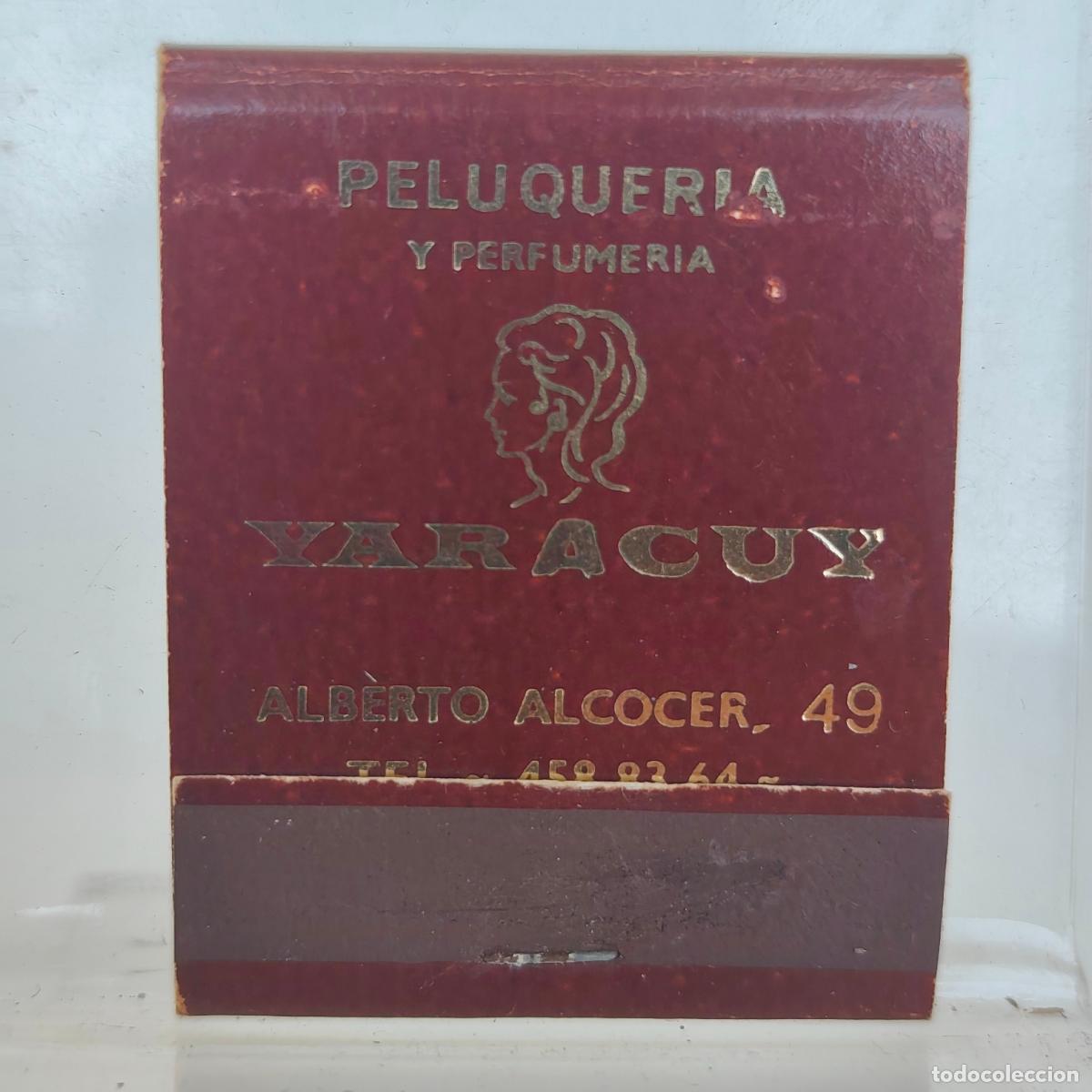 Cajas de cerillas: Caja de Cerillas fosforos peluquer&iacute;a perfumer&iacute;a yaracuy