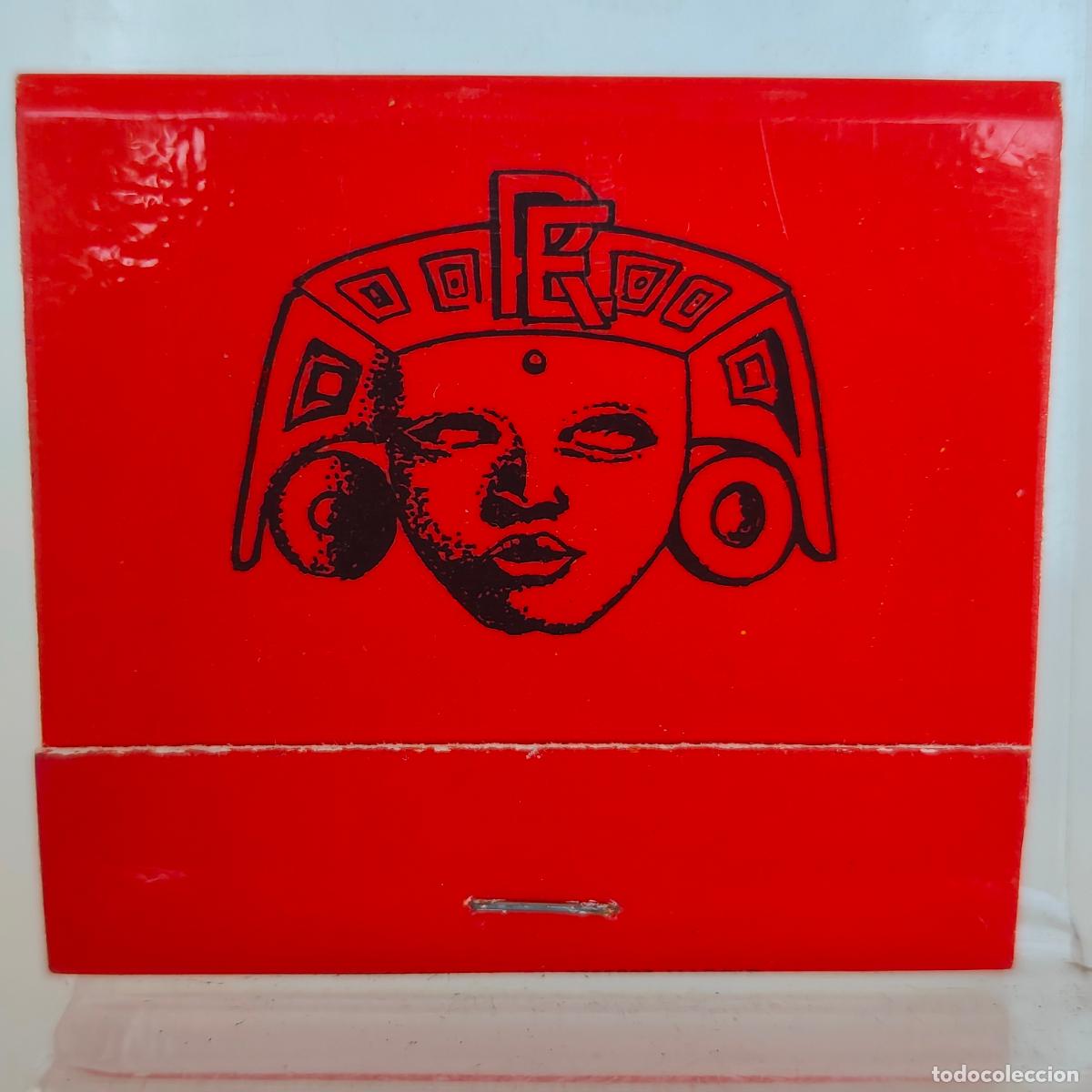 Cajas de cerillas: Caja de Cerillas fosforos restaurante bar Eduardo madrid